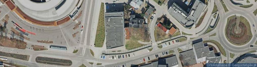 Zdjęcie satelitarne DHL POP Relay Dworzec PKS
