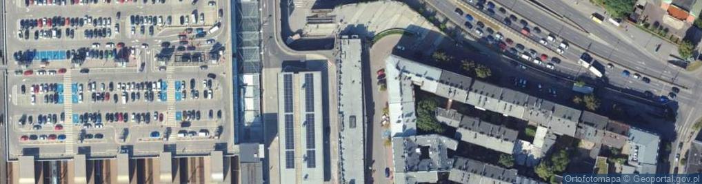 Zdjęcie satelitarne DHL POP Relay Kraków PKS MDA