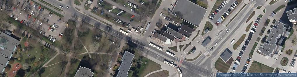 Zdjęcie satelitarne DHL POP Relay Metro Trocka