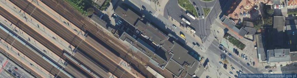 Zdjęcie satelitarne DHL POP Relay SKM Główna