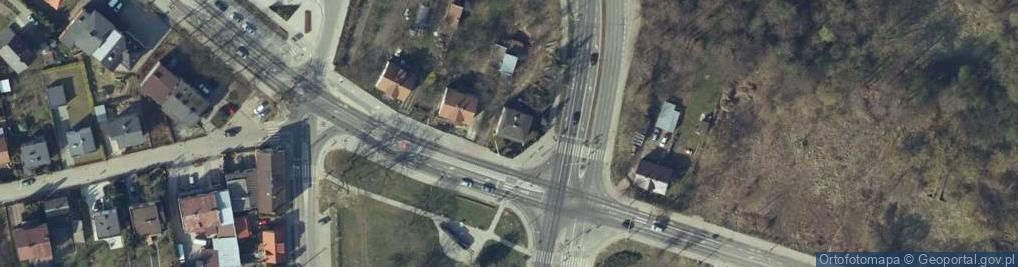 Zdjęcie satelitarne DHL POP Relay