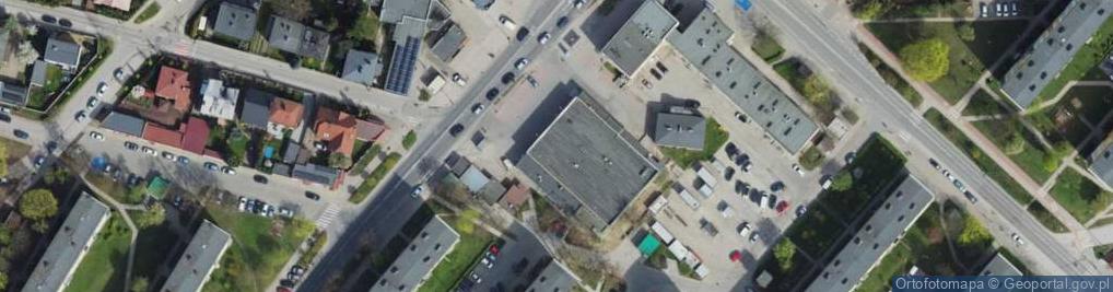 Zdjęcie satelitarne DHL POP Sienada