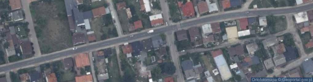 Zdjęcie satelitarne DHL POP Sklep spożywczo-przemysłowy Izabela