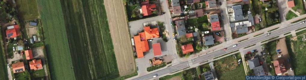 Zdjęcie satelitarne DHL POP Stacja Paliw Leszcze Elżbieta Wawrzyniak