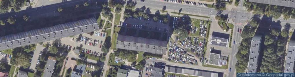 Zdjęcie satelitarne DHL POP Stacja Paliw Moya