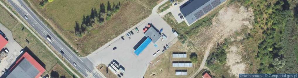 Zdjęcie satelitarne DHL POP Stacja Paliw Moya