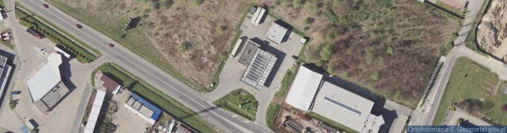 Zdjęcie satelitarne DHL POP Stacja paliw Shell