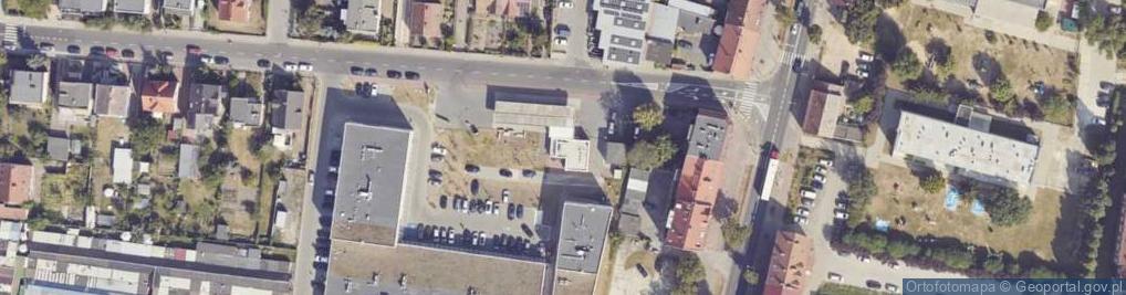 Zdjęcie satelitarne DHL POP Stacja paliw Shell