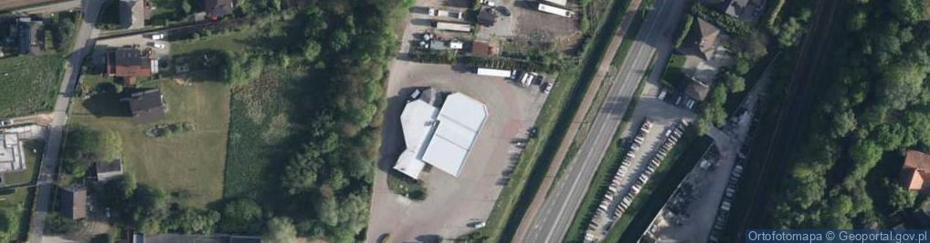 Zdjęcie satelitarne DHL POP Stacja paliw Shell