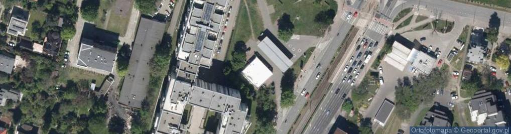 Zdjęcie satelitarne DHL POP Stacja paliw Shell