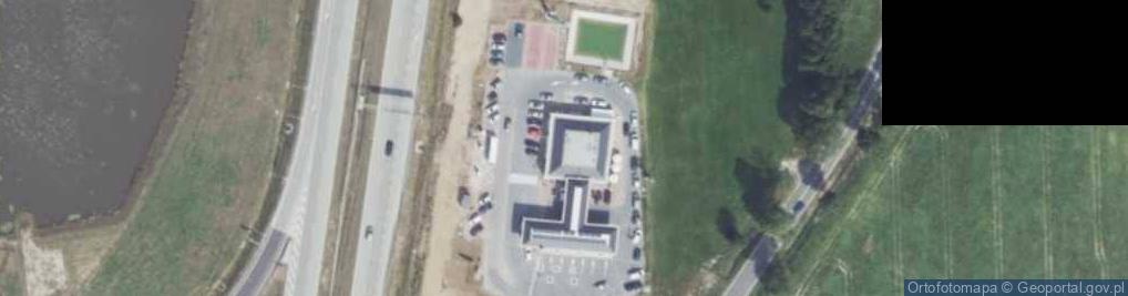 Zdjęcie satelitarne DHL POP Stacja paliw Shell