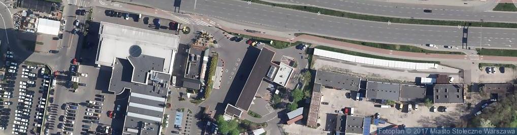 Zdjęcie satelitarne DHL POP Stacja paliw