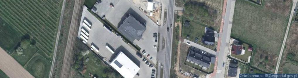 Zdjęcie satelitarne DHL POP STACJA SHELL