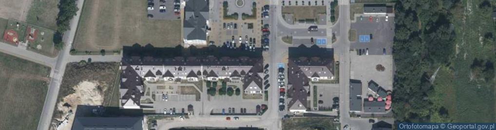 Zdjęcie satelitarne DHL POP Stokrotka Express