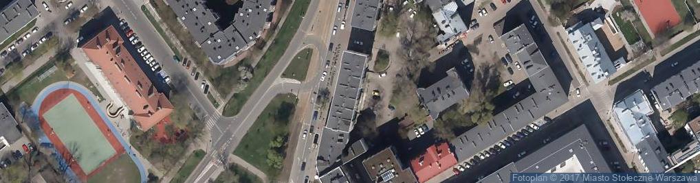 Zdjęcie satelitarne DHL POP Stokrotka Express