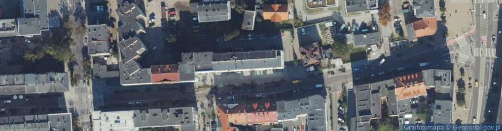 Zdjęcie satelitarne DHL POP Stokrotka Express