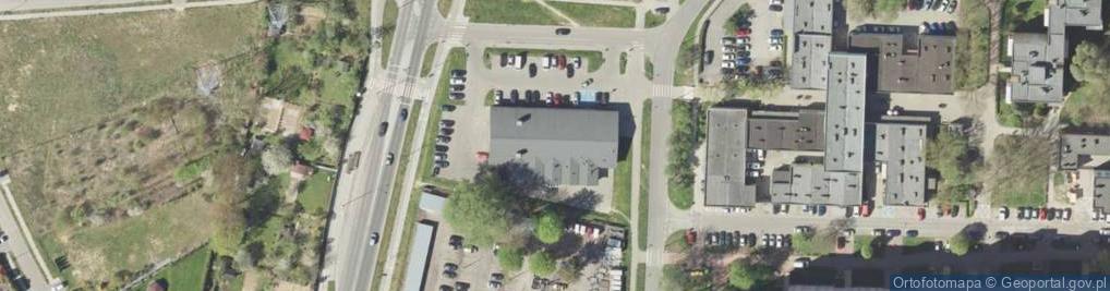Zdjęcie satelitarne DHL POP Stokrotka Optima