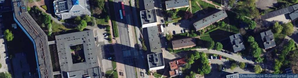 Zdjęcie satelitarne DHL POP Studio poligraficzne Duplikat