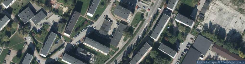 Zdjęcie satelitarne DHL POP ŻABKA