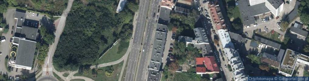 Zdjęcie satelitarne DHL POP ŻABKA