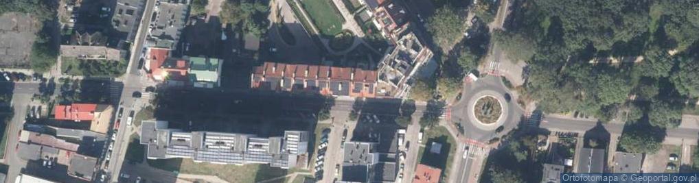 Zdjęcie satelitarne DHL POP ŻABKA