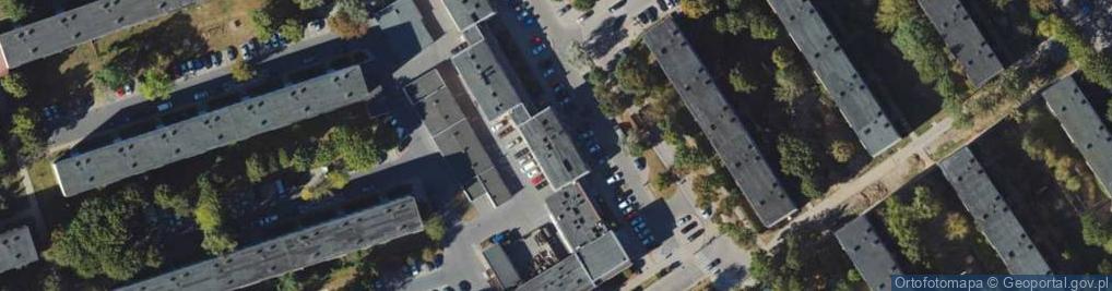 Zdjęcie satelitarne DHL POP ŻABKA