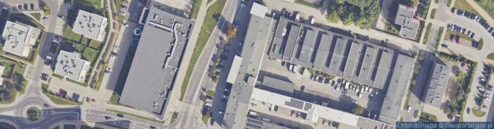 Zdjęcie satelitarne DHL POP ŻABKA