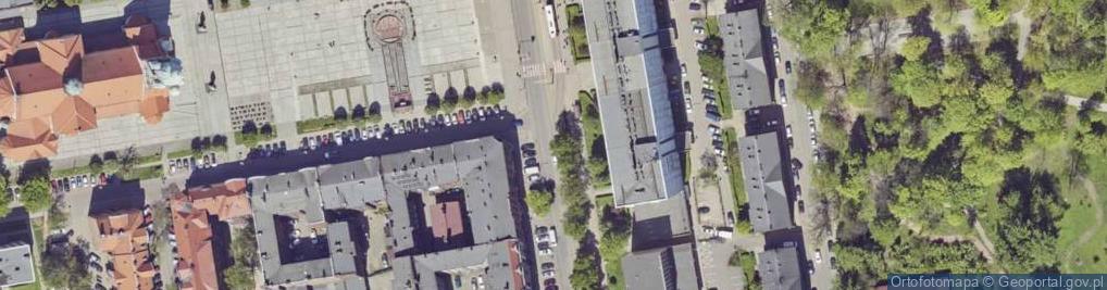 Zdjęcie satelitarne DHL POP ŻABKA