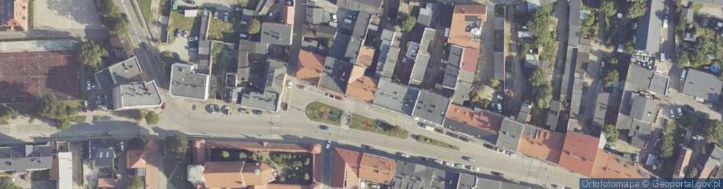 Zdjęcie satelitarne DHL POP ŻABKA