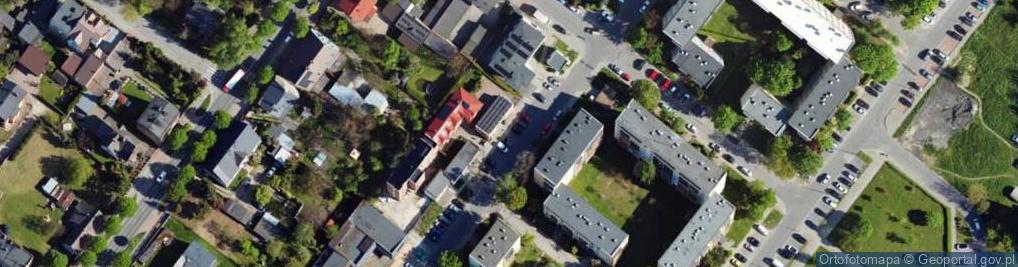 Zdjęcie satelitarne DHL POP ŻABKA