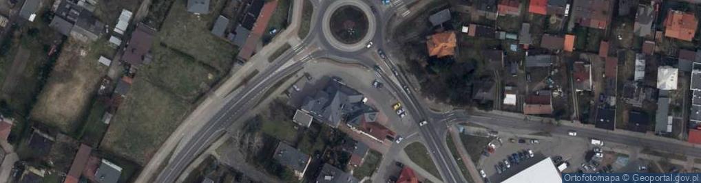 Zdjęcie satelitarne DHL POP ŻABKA