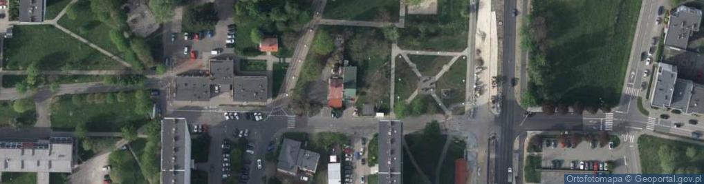 Zdjęcie satelitarne DHL POP ŻABKA