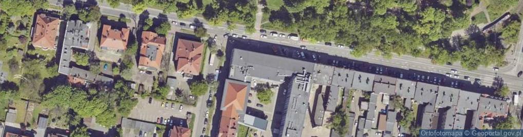 Zdjęcie satelitarne DHL POP ŻABKA