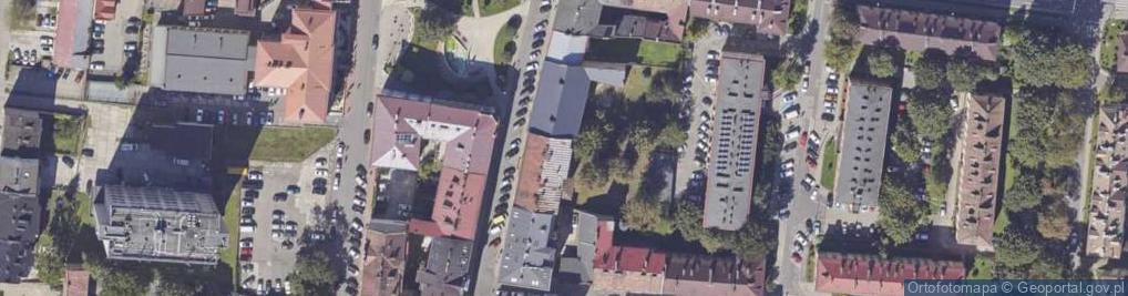 Zdjęcie satelitarne DHL POP ŻABKA