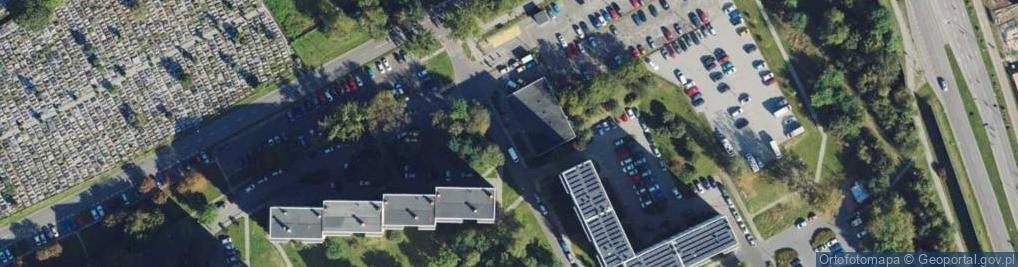 Zdjęcie satelitarne DHL POP ŻABKA