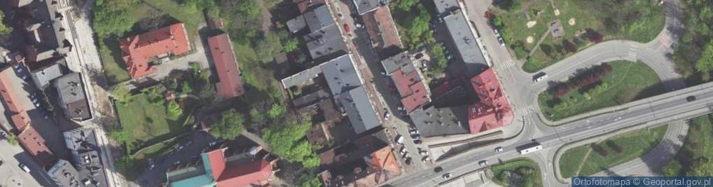 Zdjęcie satelitarne DHL POP ŻABKA