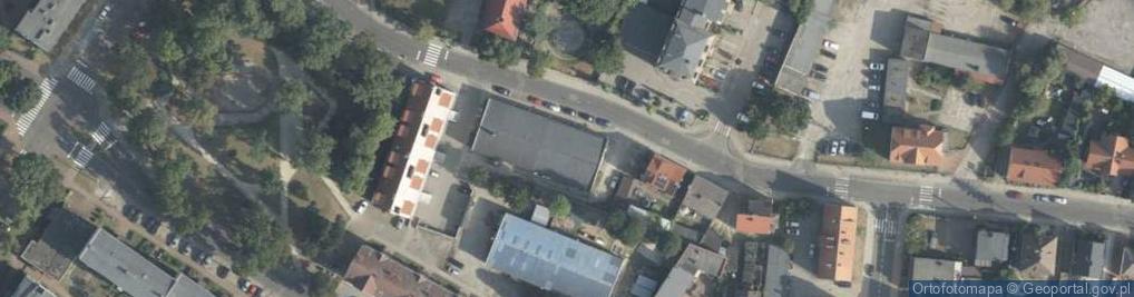 Zdjęcie satelitarne DHL POP ŻABKA