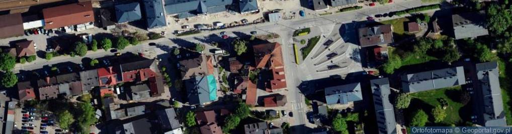 Zdjęcie satelitarne DHL POP ŻABKA