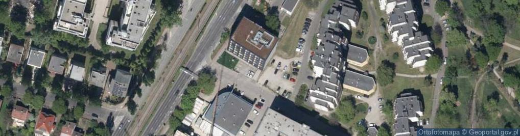 Zdjęcie satelitarne DHL POP ŻABKA