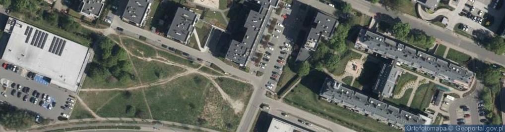 Zdjęcie satelitarne DHL POP ŻABKA