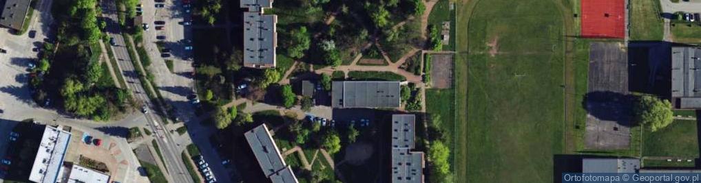 Zdjęcie satelitarne DHL POP ŻABKA