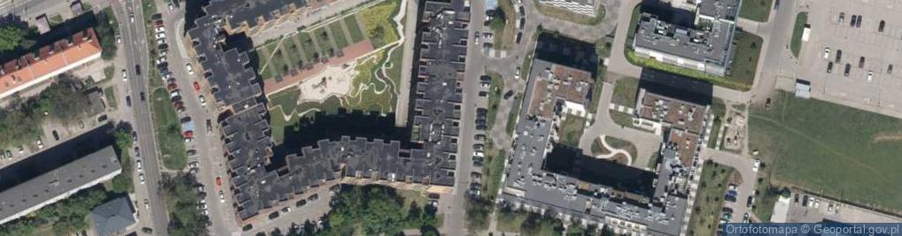 Zdjęcie satelitarne DHL POP ŻABKA