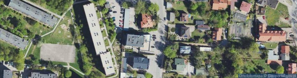 Zdjęcie satelitarne DHL POP ŻABKA