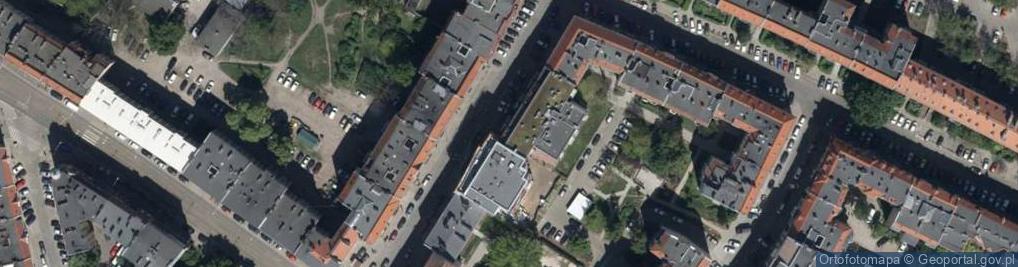 Zdjęcie satelitarne DHL POP ŻABKA