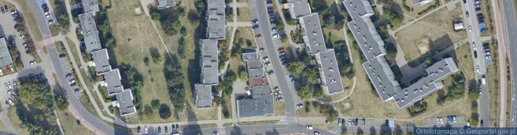 Zdjęcie satelitarne DHL POP ŻABKA