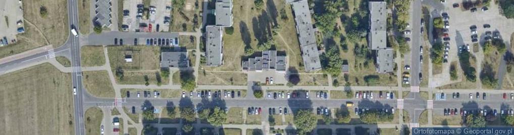 Zdjęcie satelitarne DHL POP ŻABKA