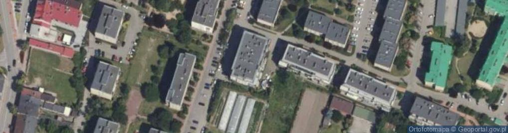 Zdjęcie satelitarne DHL POP ŻABKA