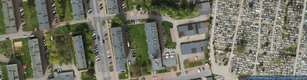 Zdjęcie satelitarne DHL POP ŻABKA