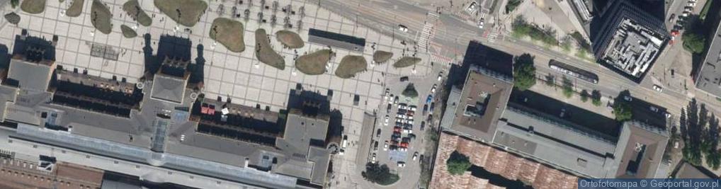 Zdjęcie satelitarne DHL POP ŻABKA