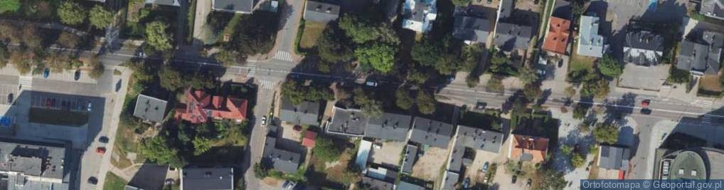 Zdjęcie satelitarne DHL POP ŻABKA